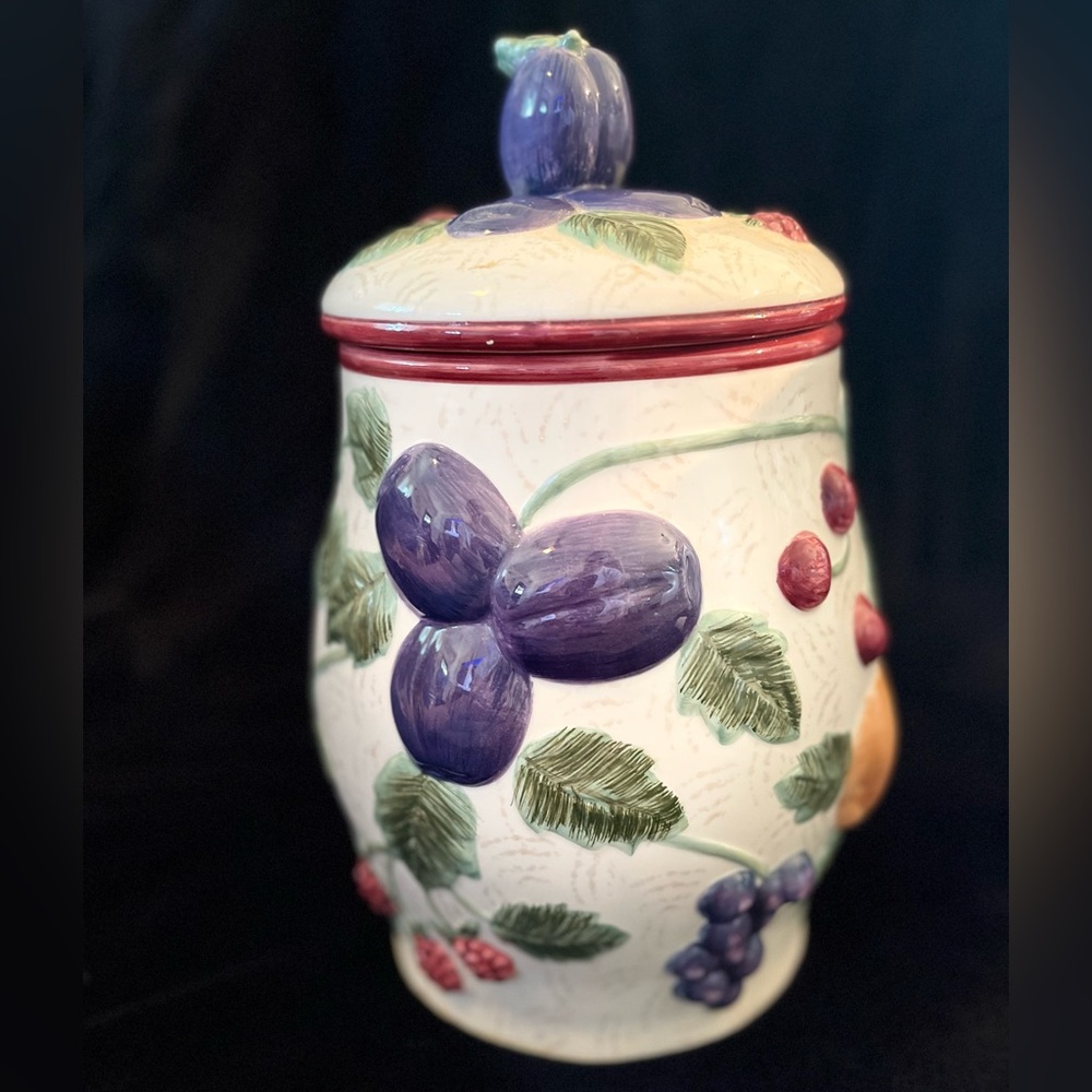Vintage Napa Valley by Noble Excellence 12 inch canister